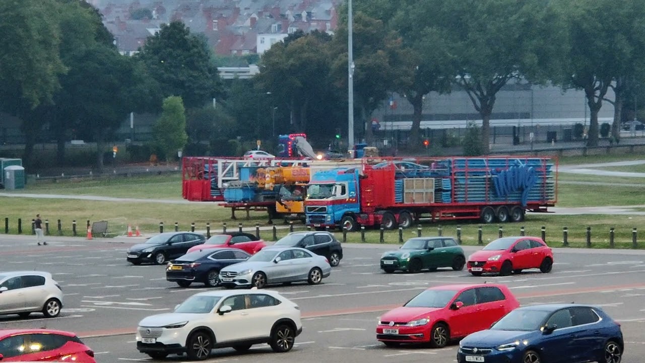 Goose Fair 2024 first ride arrives