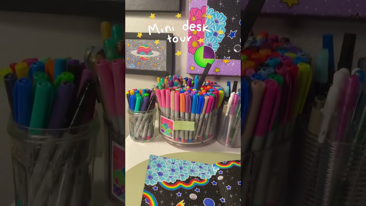 Mini desk tour 💘 