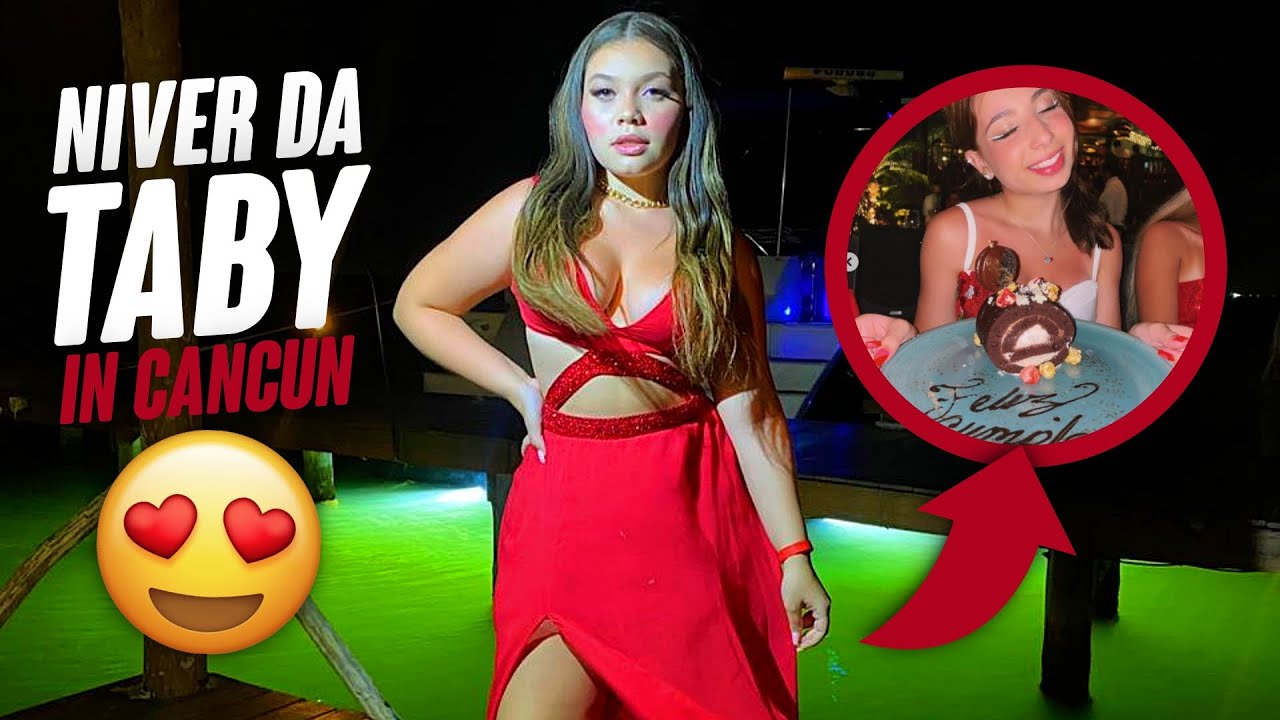 ANIVERSÁRIO DA TABY EM CANCÚN! Ft. Taby, Ana ju, João, Myrella! #15databy