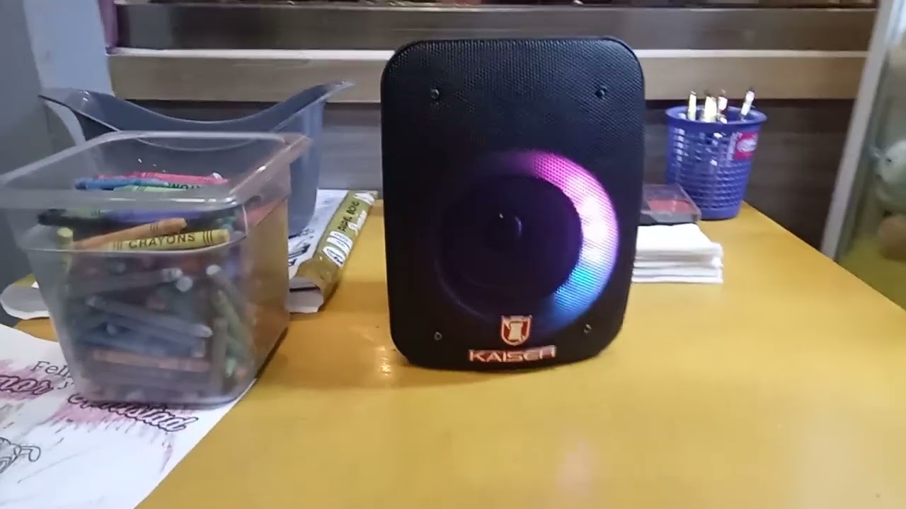 Prueba de sonido de bocina kaiser ksw-5004 