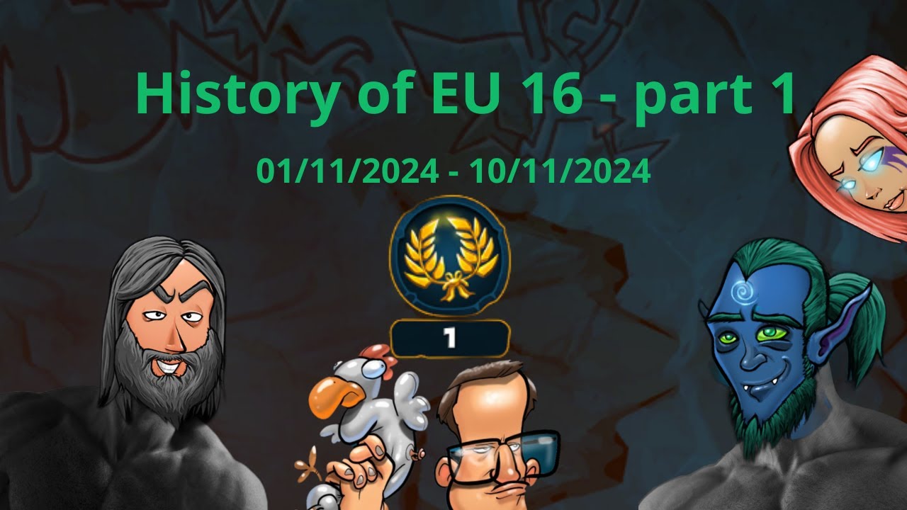 Shakes & Fidget - History of EU16 - part 1