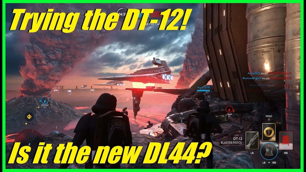 Star Wars Battlefront - Finally got the DT-12! | Is it the new DL-44? (CARGO)