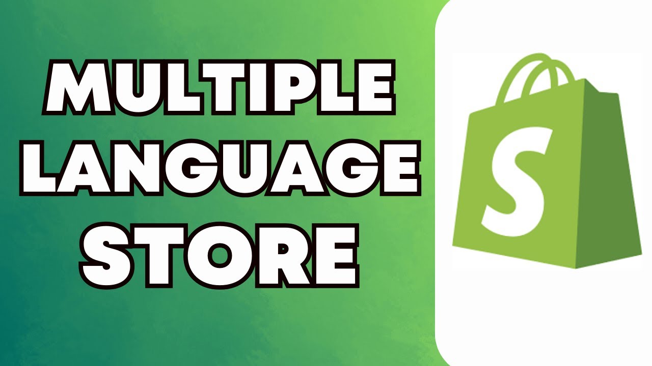 How to Create a Multi Language Store in Shopify | Easy Tutorial