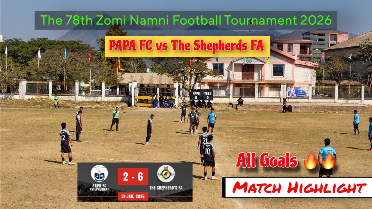 Papa FC vs TSFA All Goals and Full Match Highlight || Zomi Namni Football Tournament