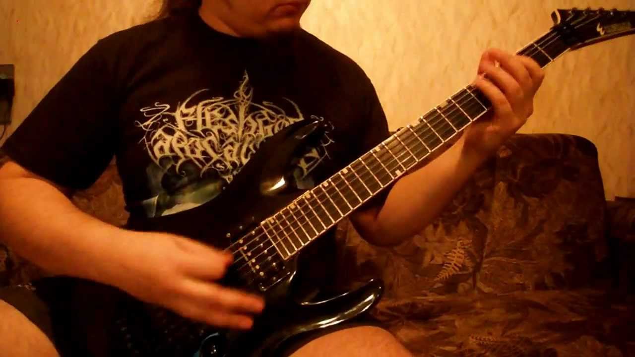 Fleshgod Apocalypse - Thru Our Scars (guitar cover).avi