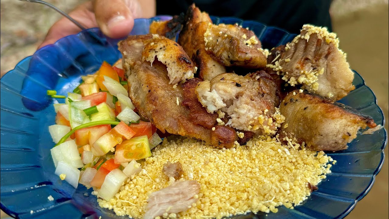 COMEMOS O MAIOR PEIXE DO MUNDO DE AGUA DOCE. ( escamas)