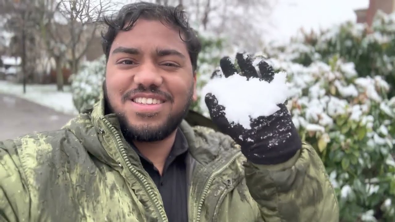 -2 C Degrees Snow Fall in London ☃️ || Alert across UK || మంచు తుఫాను