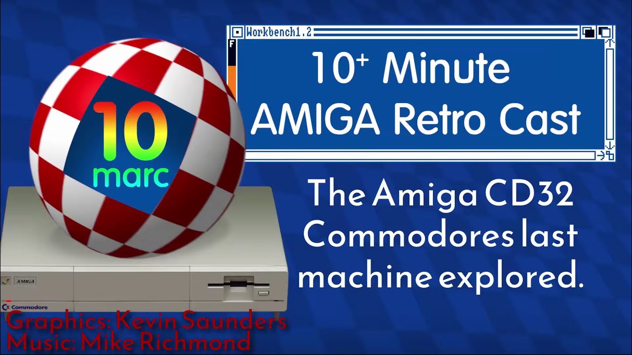 Amiga CD32 — последняя изученная машина Commodore.