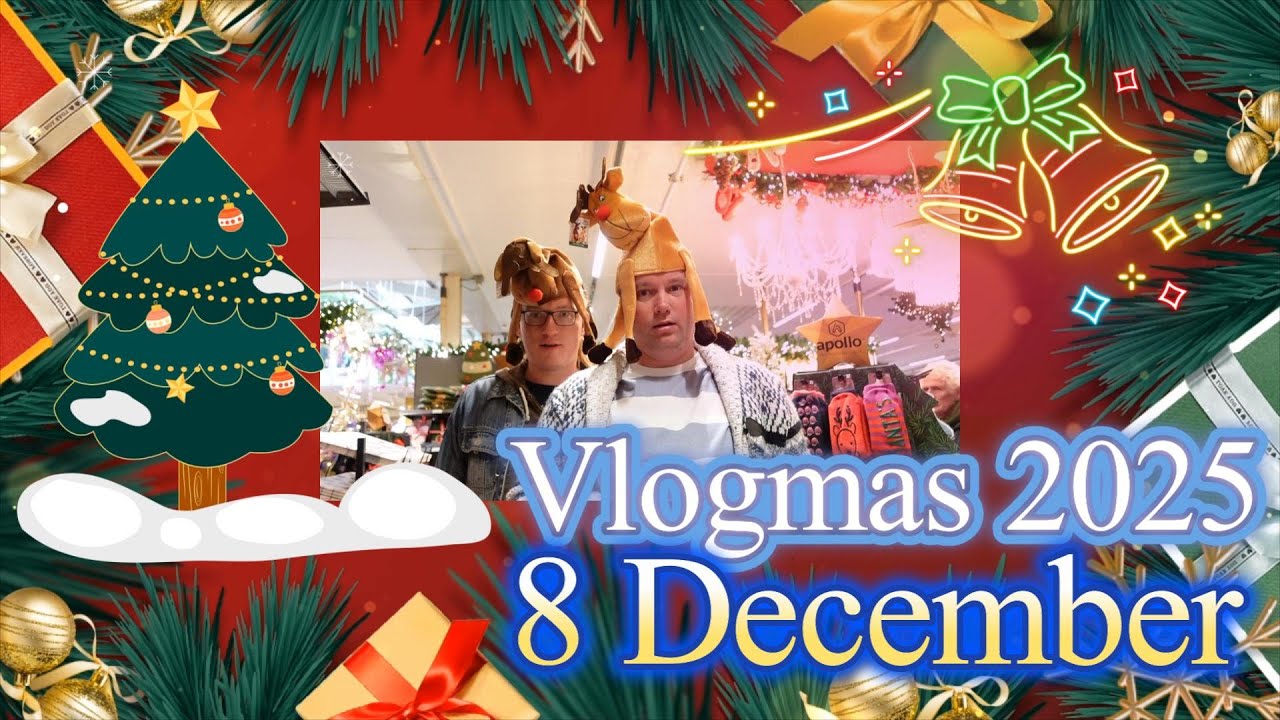 Mike's Creatieve Wereld | Vlogmas 2025 | Dag 8 naar de kerstshow van de Boet