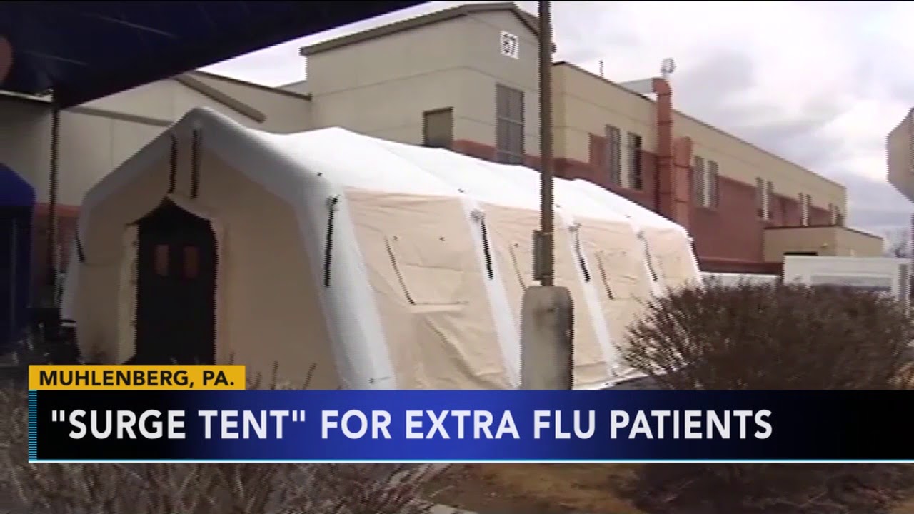 Hospital runs out of beds due to flu patients