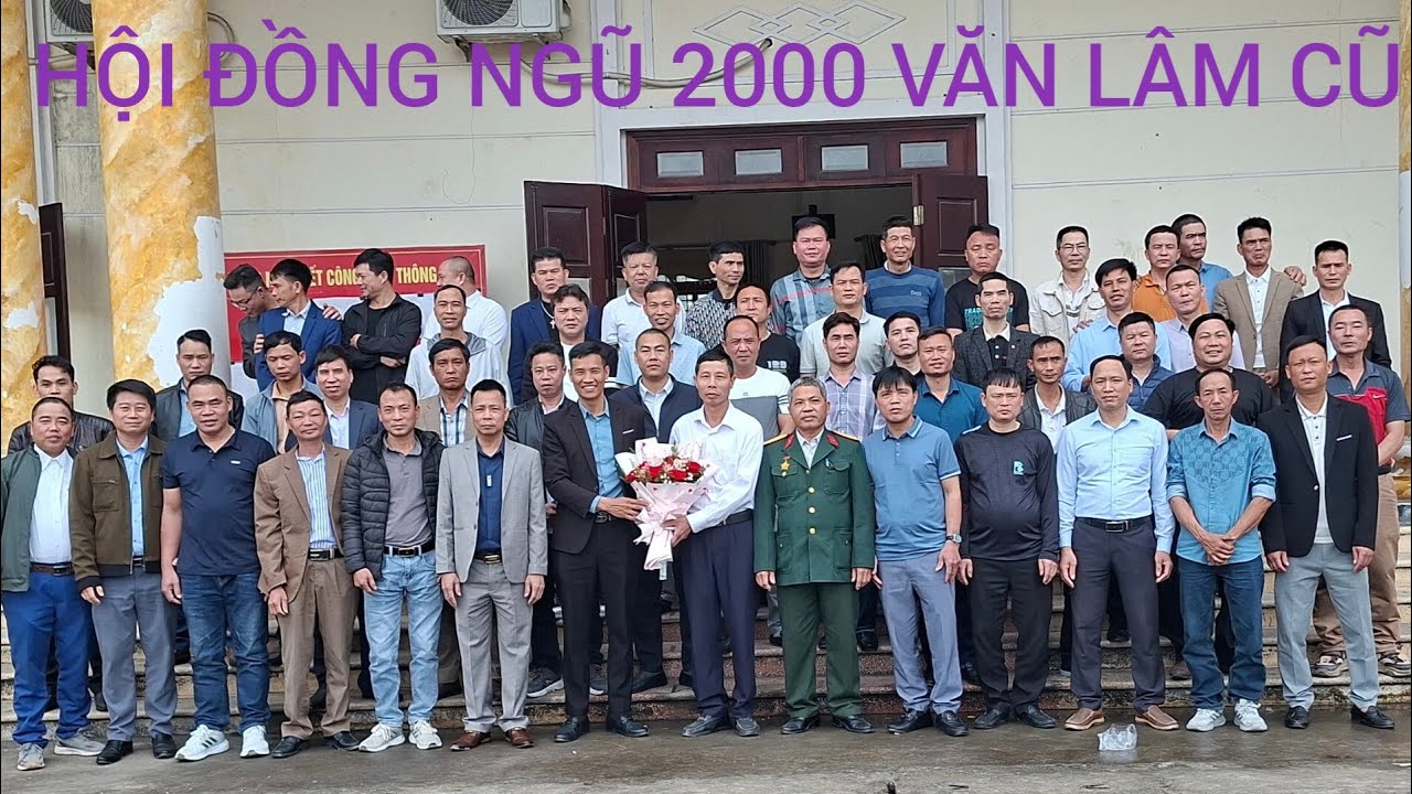 GẶP MẶT HỘI ĐỒNG NGŨ VĂN LÂM CŨ 2000 TẠI NGÔ XUYÊN 