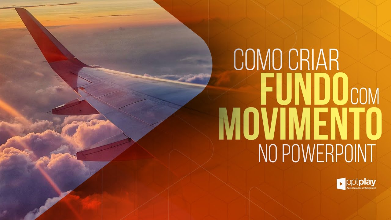 COMO CRIAR FUNDO COM MOVIMENTO NO POWERPOINT