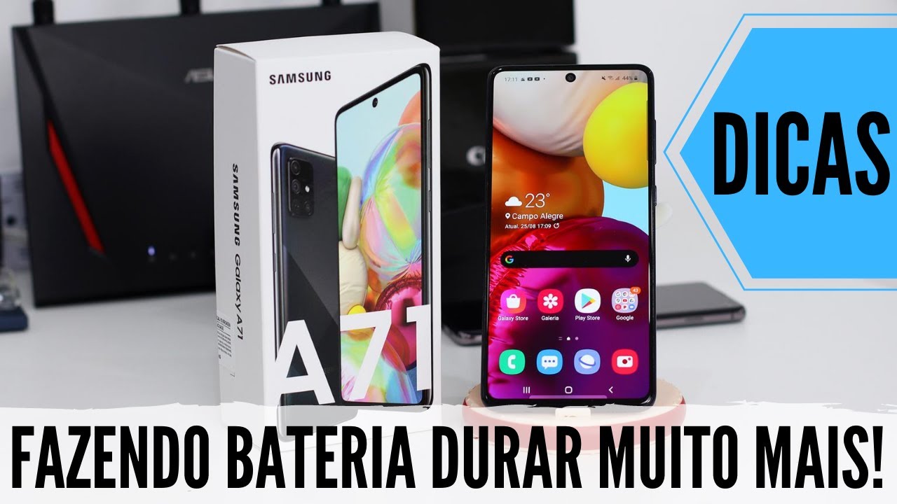 Galaxy A71 Dicas: Fazendo Bateria DURAR MUITO MAIS!