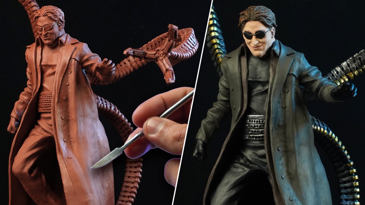 Sculpting DOCTOR OCTOPUS | Spider-Man: No Way Home