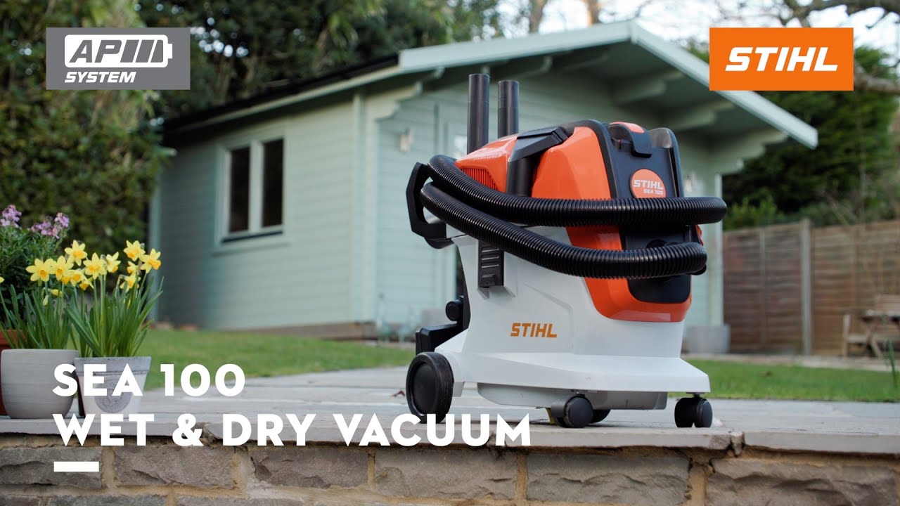 STIHL SEA 100 Cordless Vacuum | STIHL Wet & Dry Vacuum | Vacuum for Cleaning Car | STIHL GB