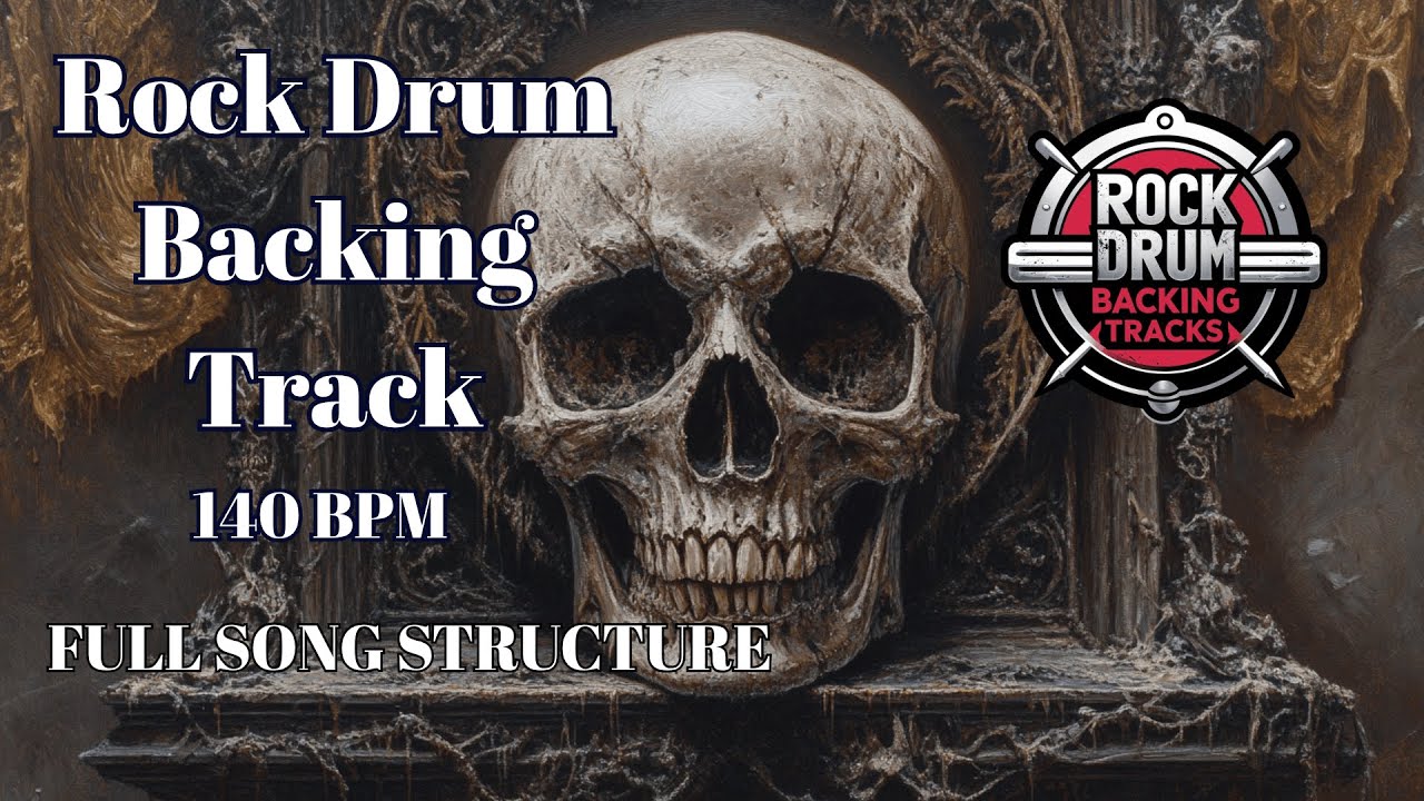140 BPM Rock Drum Loop – Powerful Classic Groove