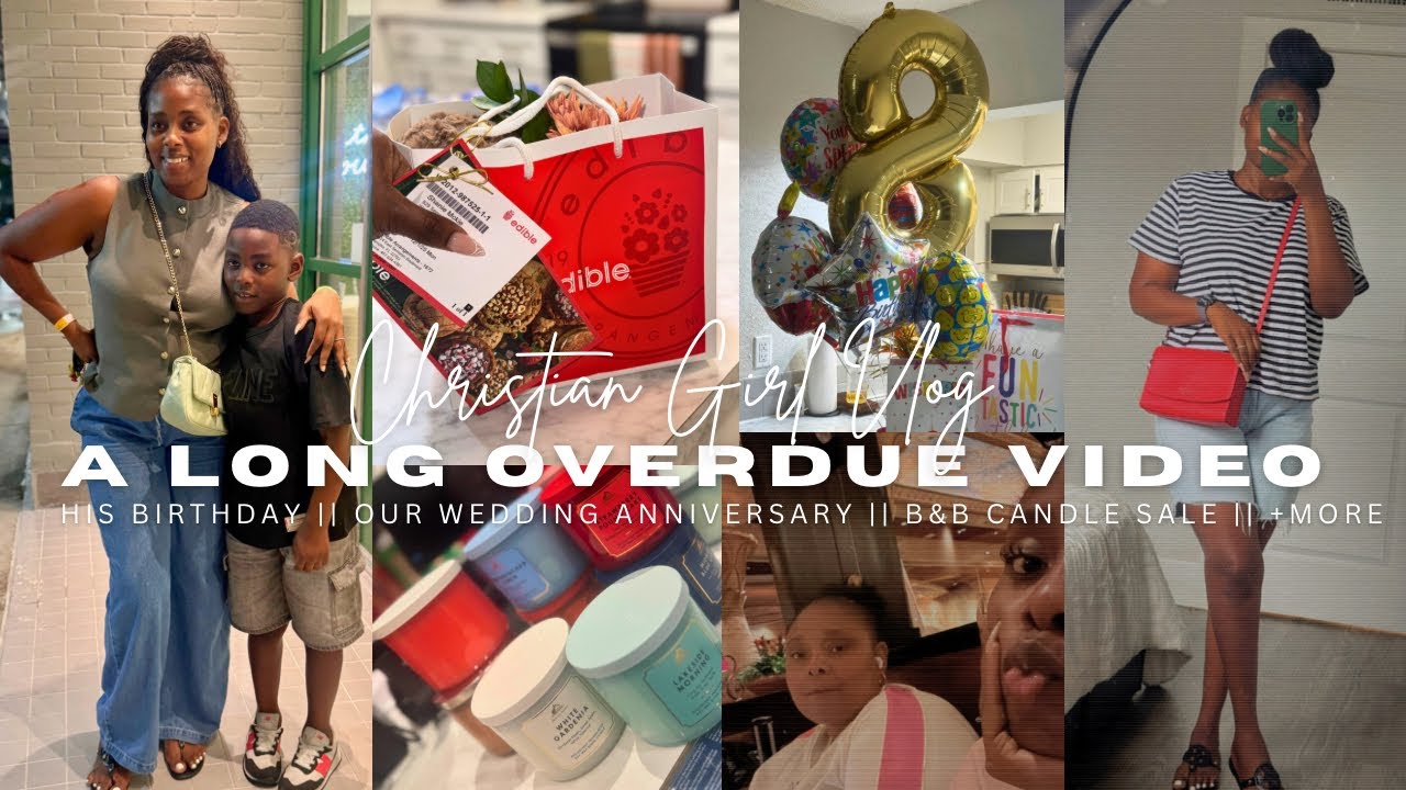 VLOG: THIS IS LONG OVERDUE | PLANNING HIS BIRTHDAY | OUR 1 YEAR ANNIVERSARY | HE SURPRISED ME