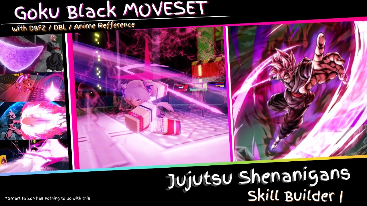 JJS Skill Builder | Goku Black Moveset | Showcase