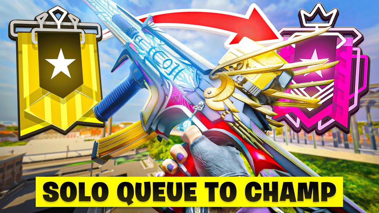 EDUCATIONAL SOLO-Q TO CHAMPION (Console Rainbow Six Siege)