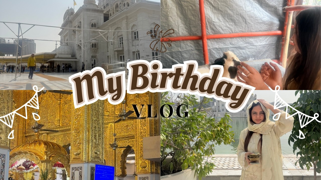 Growing Up Changed How I Celebrate birthdays | Vlog | Not a Party b'day , But a Peaceful one .