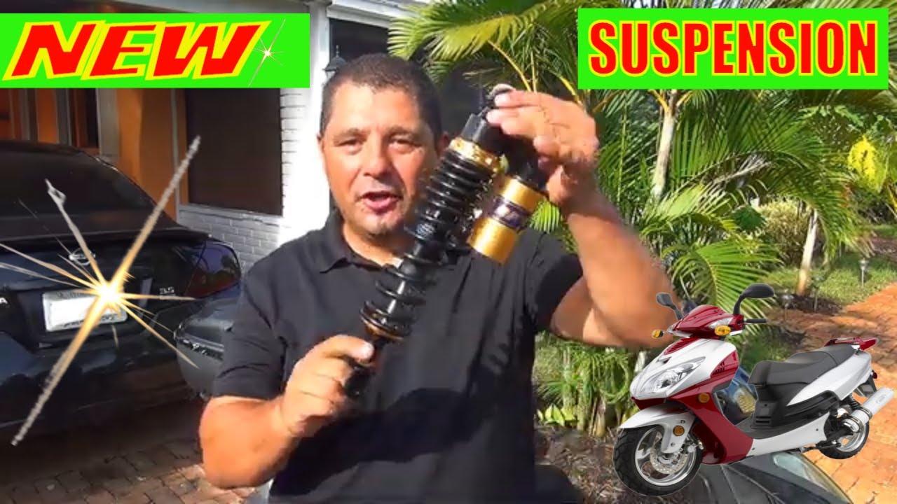 Chinese Scooter Suspension Upgrade