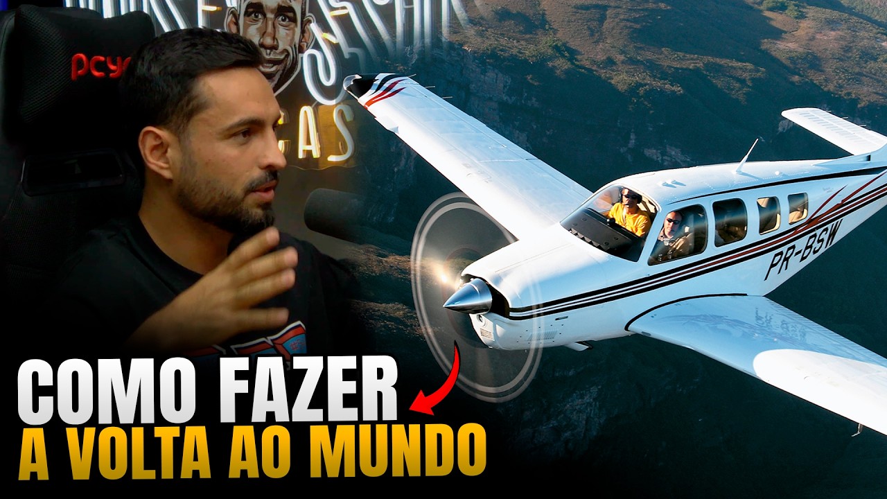 VOLTA AO MUNDO DE AVIÃO: O QUE NINGUÉM TE CONTA