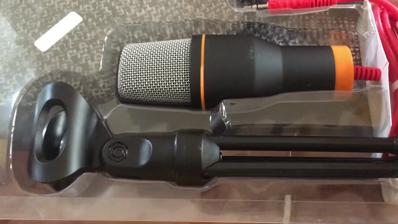 SF 666 Condenser Mic Review Unboxing for youtube voice over by CnS world