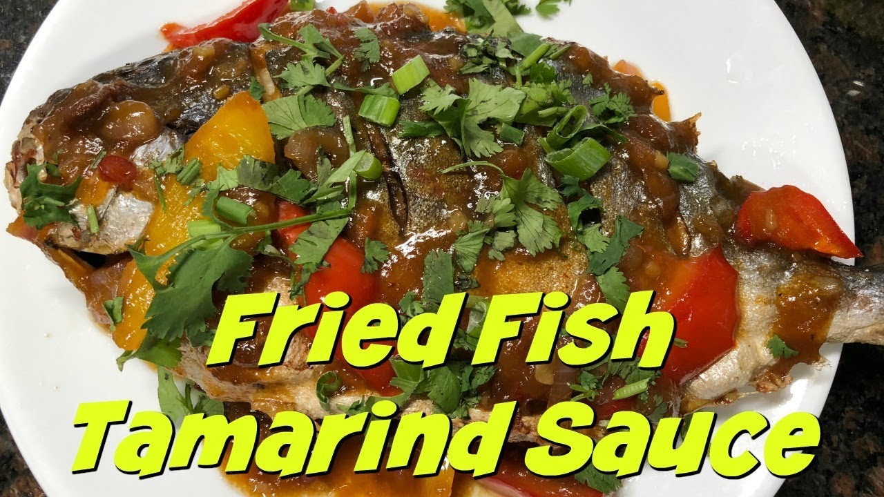 How to Make Fried Fish Tamarind Sauce (Khmer version)