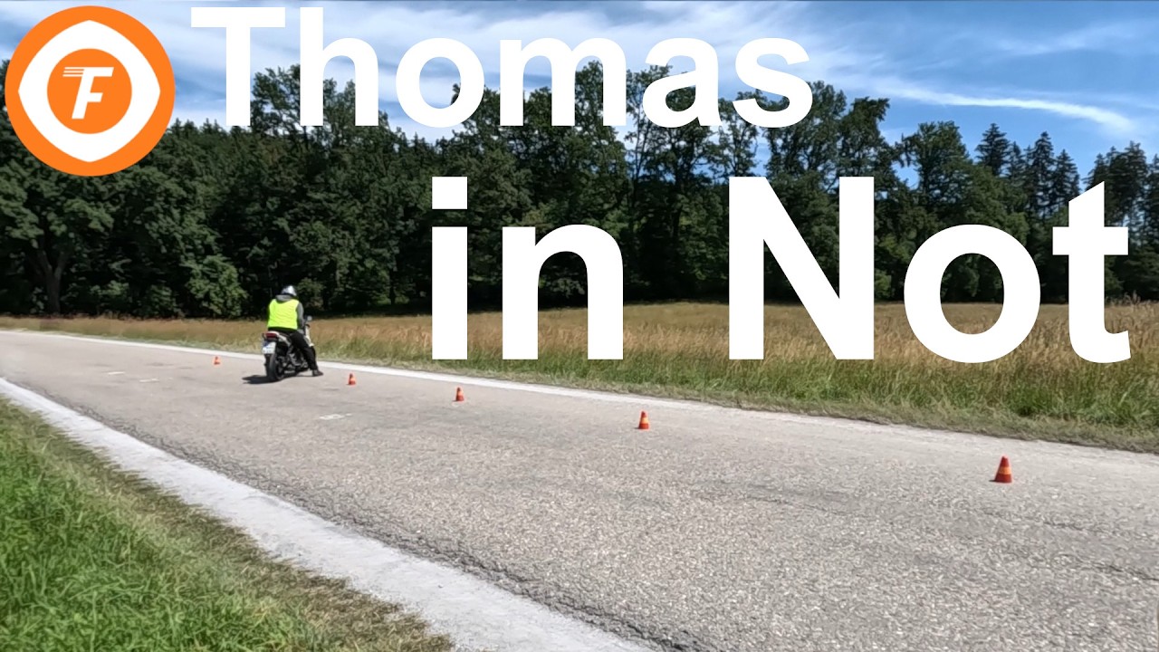 Motorradprüfung Thomas, Klasse A, A1, A2  🏍 | Frey Fahren Fahrschule