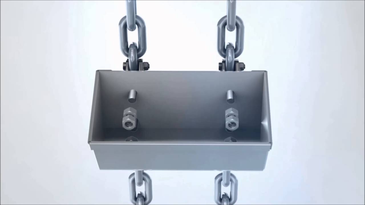 pewag bucket elevator system - explosion drawing