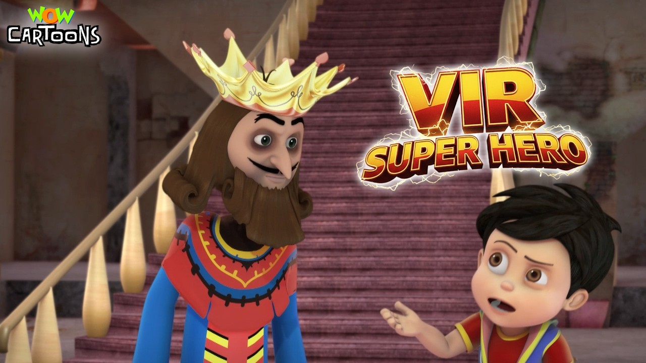 Vir The Robot Boy : Robo Vir Aur King Ki Dosti | Vir Super Hero Compilation 3D Animated Cartoon