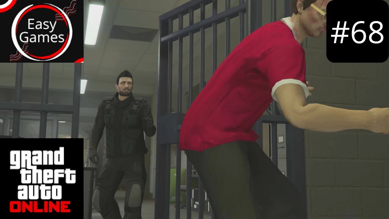 GTA 5 ONLINE - #68 - PRENDENDO O CHAZ LIEBERMAN NA CENTRAL DE DETENÇÃO - PLAYSTATION - MODO ONLINE