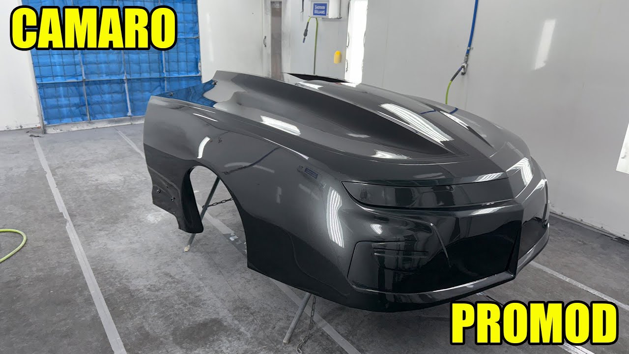 Repairing a promod carbon fiber Camaro front clip