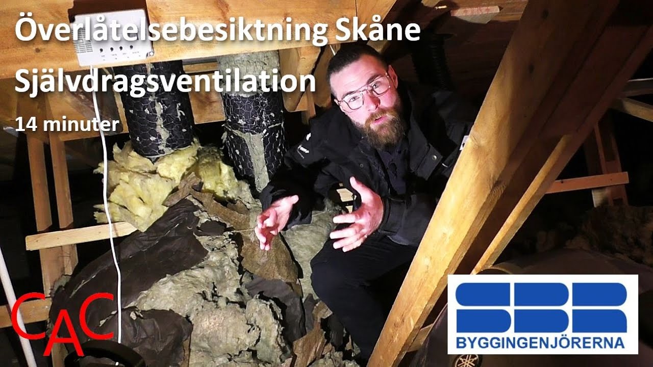 Självdrag | Självdragsventilation - funktion & termisk drivkraft | Överlåtelsebesiktning Malmö Skåne