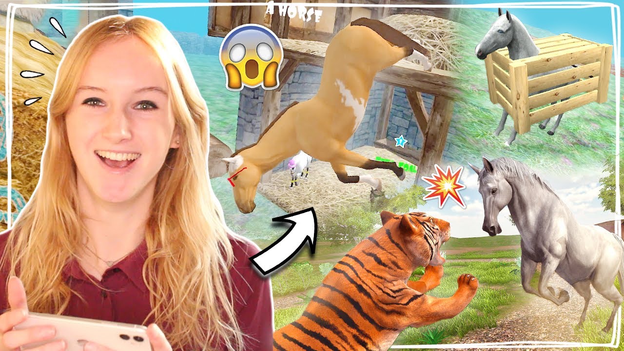 DE RAARSTE PAARDENGAMES OOIT TESTEN! 😂 2.0 | Daphne draaft door