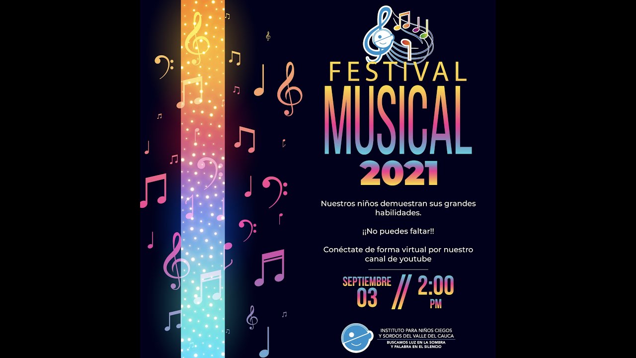 Festival Musical 2021 Instituto para Niños Ciegos y Sordos