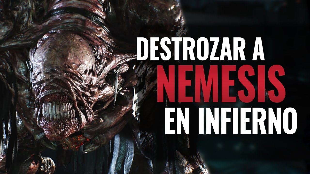 CÓMO DERROTAR A NEMESIS FASE FINAL EN INFIERNO | RESIDENT EVIL 3 REMAKE