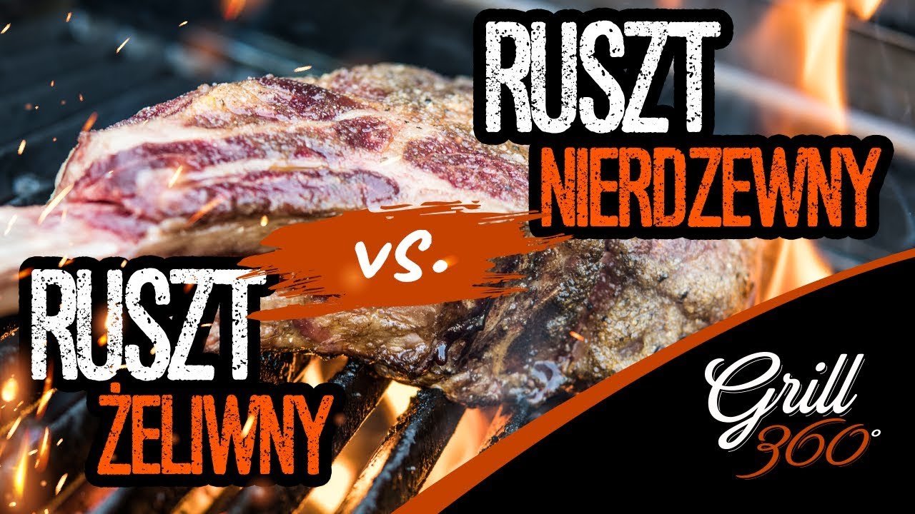 🔥 Ruszt żeliwny - ruszt nierdzewny I TEST GRILL360