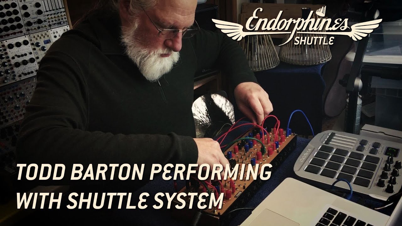 Todd Barton performing with Endorphin.es SHUTTLE System