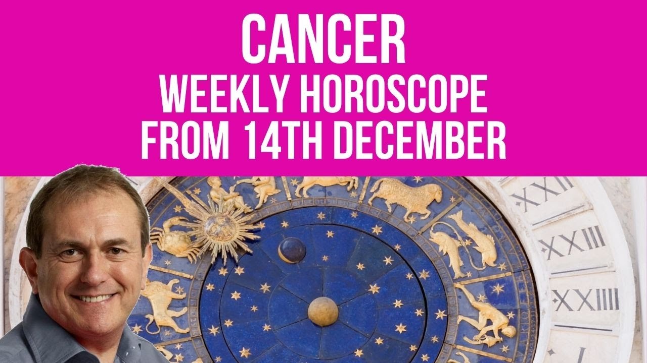 Cancer Weekly Horoscope from 14th December 2020