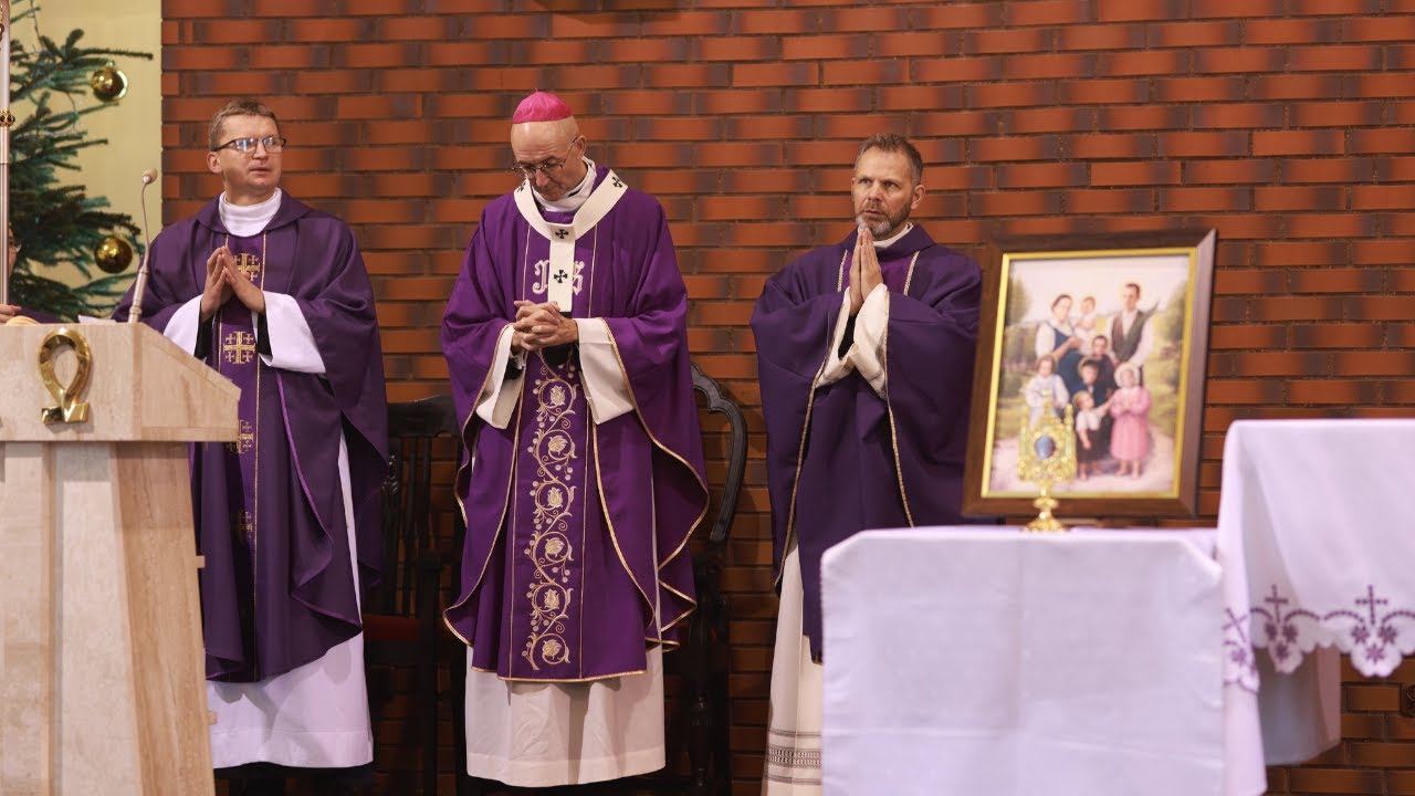 Homilia abpa Adriana Galbasa - Wprowadzenie Relikwii Błogosławionej Rodziny Ulmów (24.12.2023)