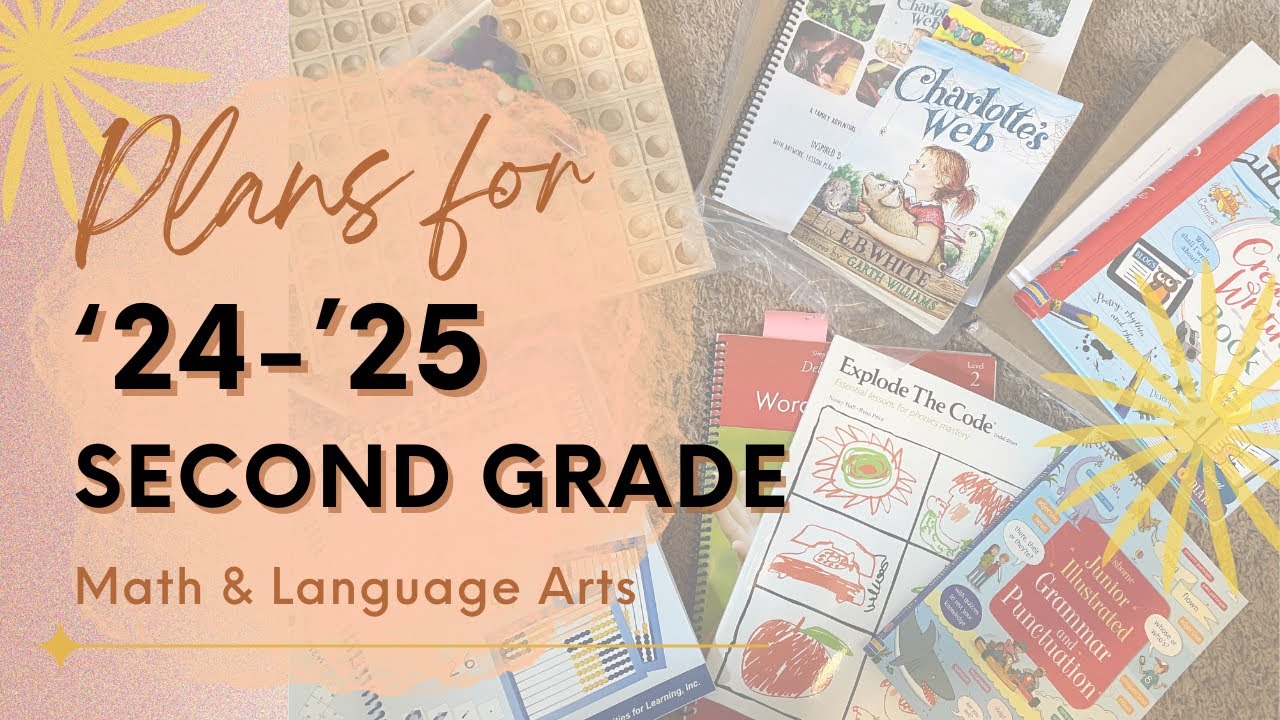 2nd grade (potential) picks for math & language arts! Is it too early? Let's plan! #2ndgrade
