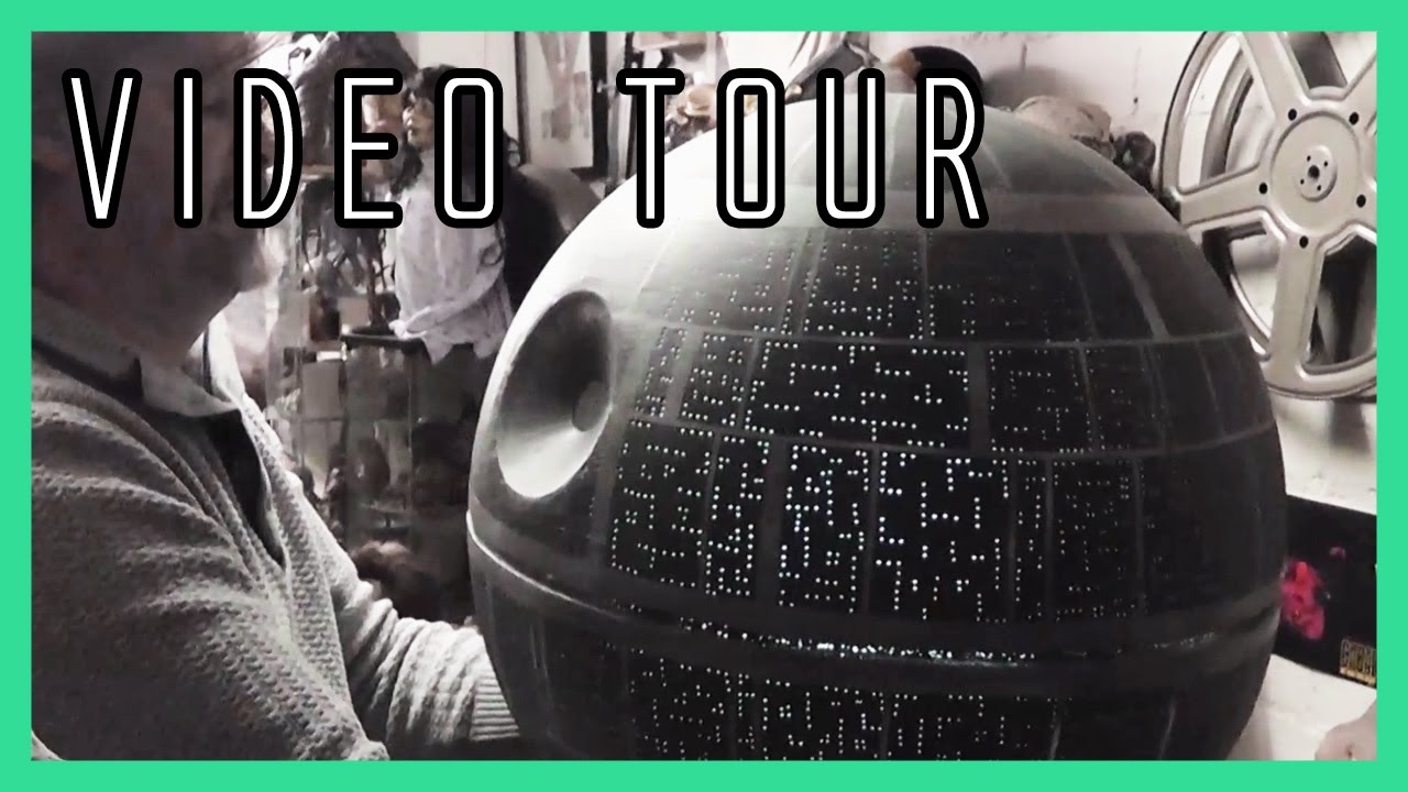 One of largest movie prop, figure and statue collection - video tour