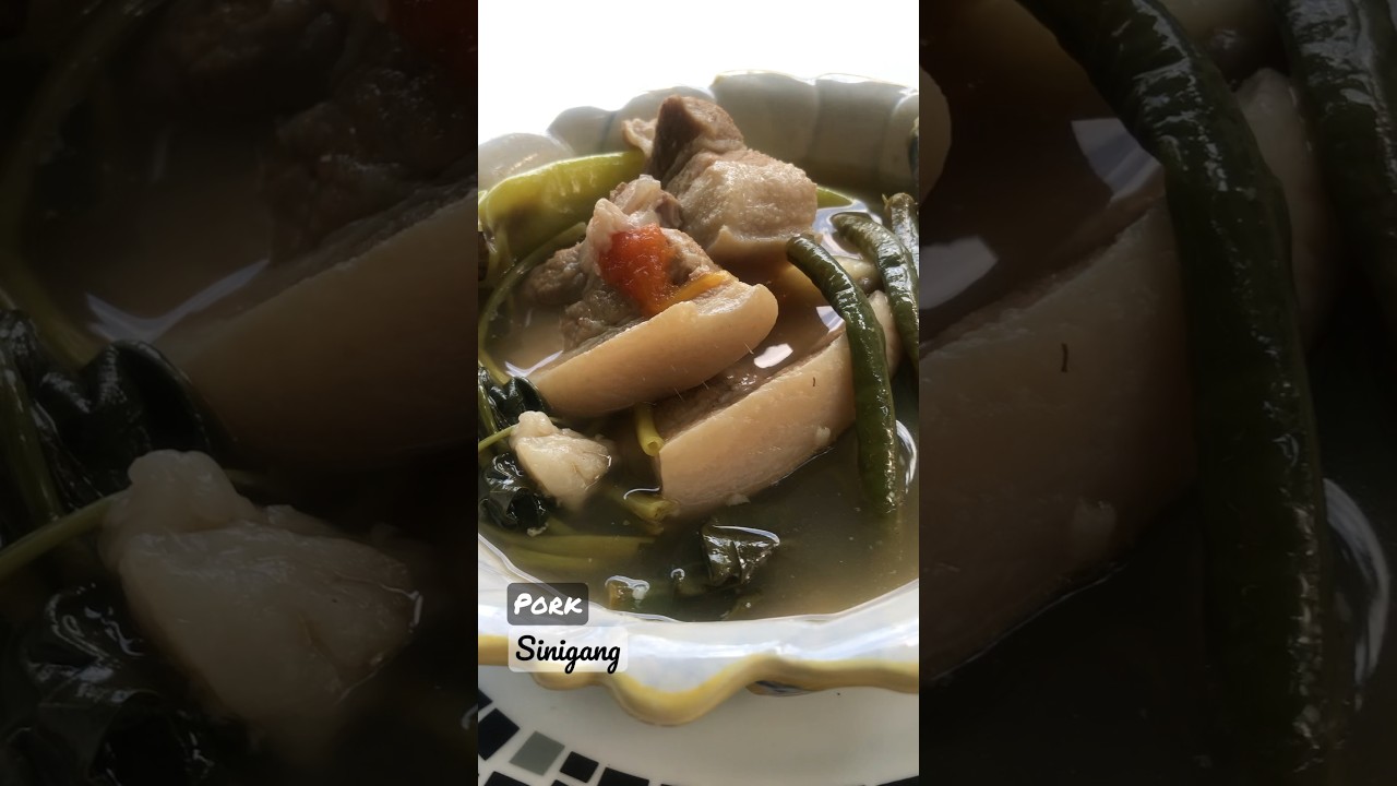 Pork Sinigang | Crispy Pork Sinigang