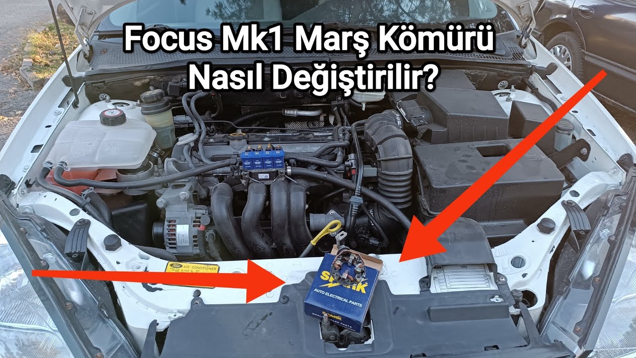 Focus Mk1 Marş Kömürü Nasıl Değiştirilir ? How to Change Starter Carbon ?