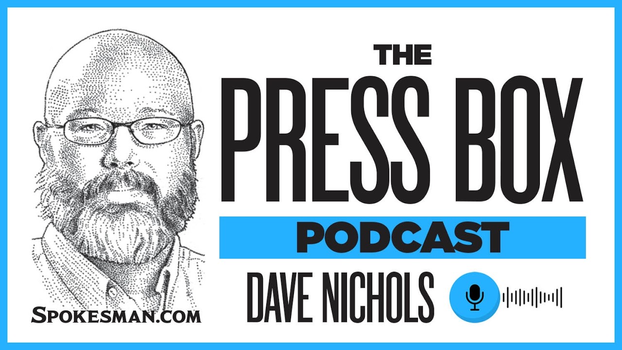 Dave Nichols Press Box with Spokane Indians' Bud Bareither
