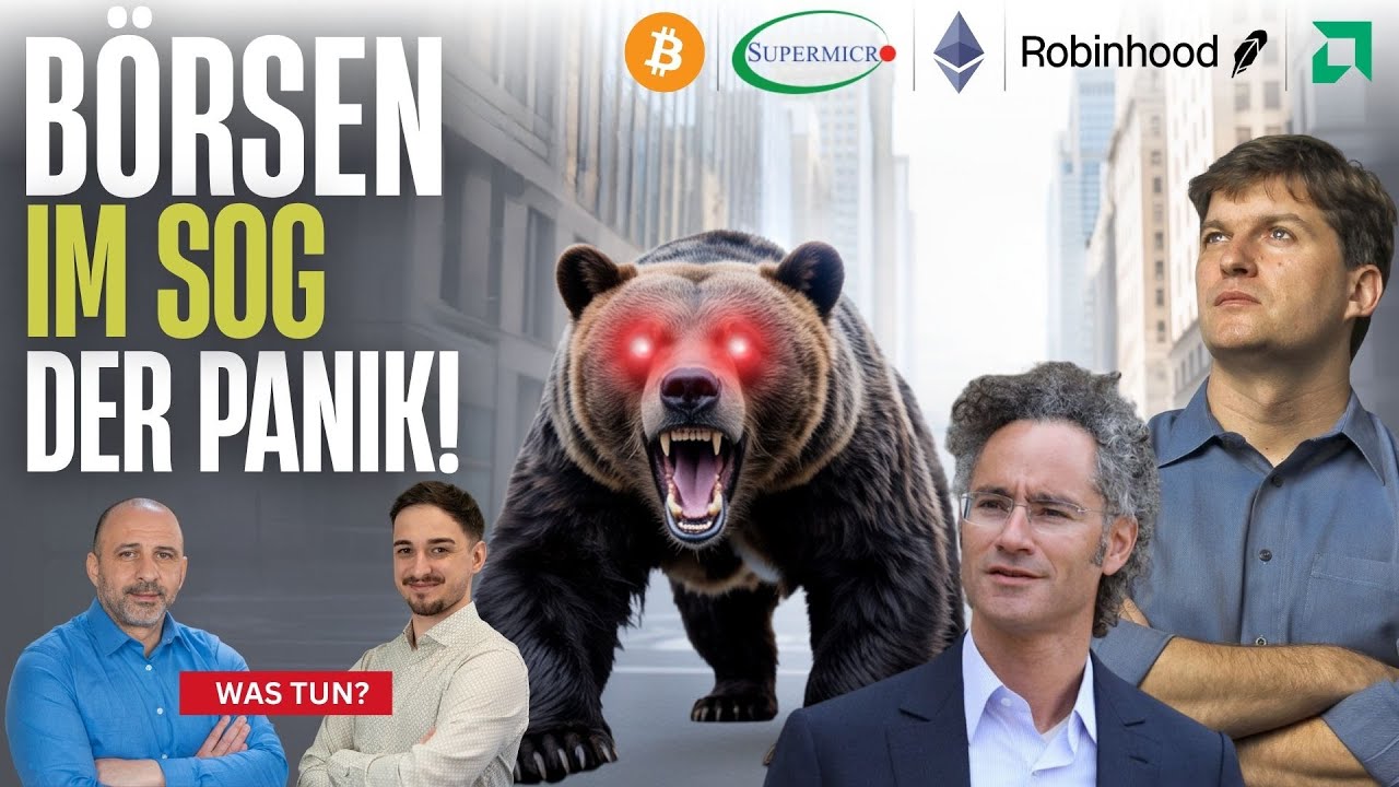 Ruhe bewahren oder alles verkaufen? SMCI | RobinHood | Bitcoin | Ethereum | AMD