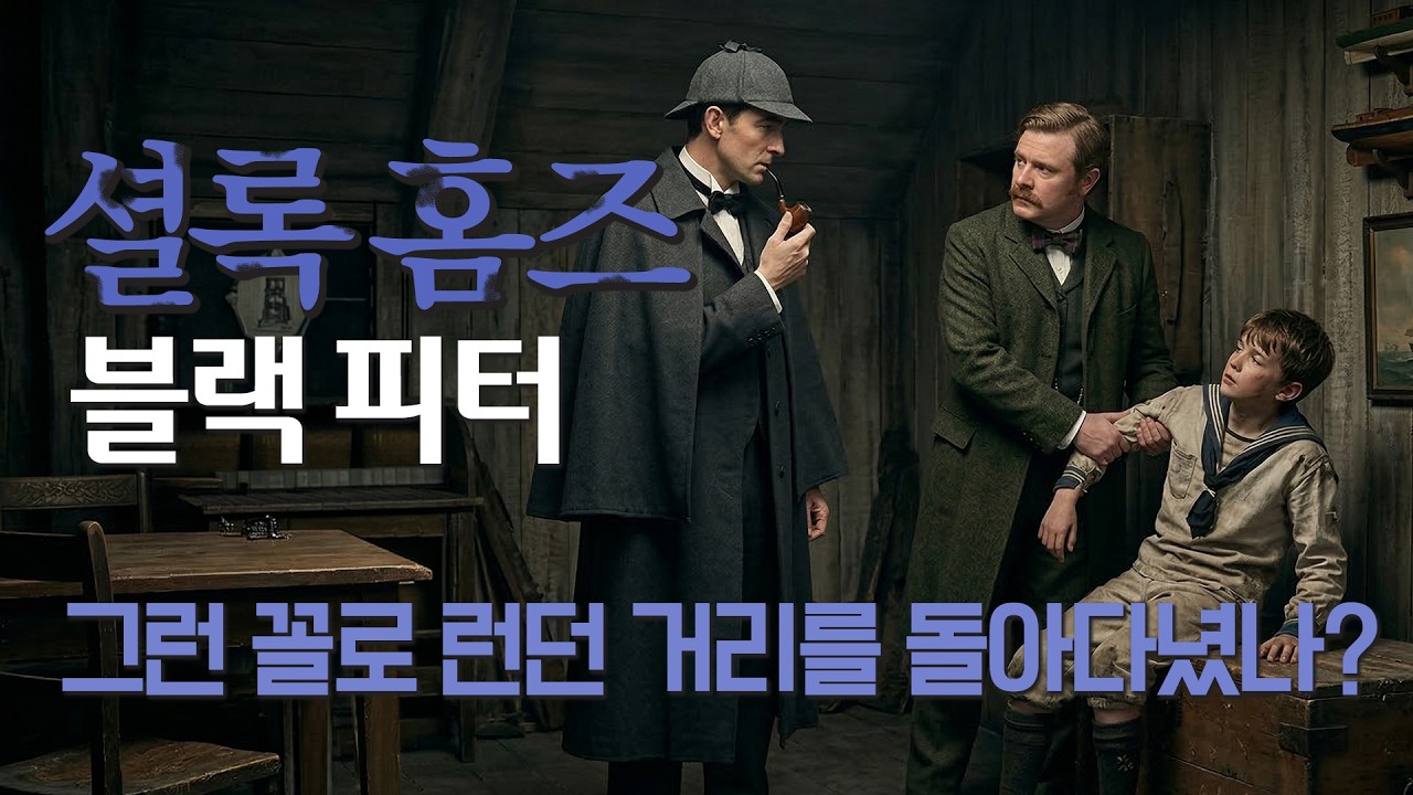 [셜록 홈즈의 귀환 ep.6] INTJ 전략가 홈즈의 범죄수사 1원칙 │ 블랙 피터