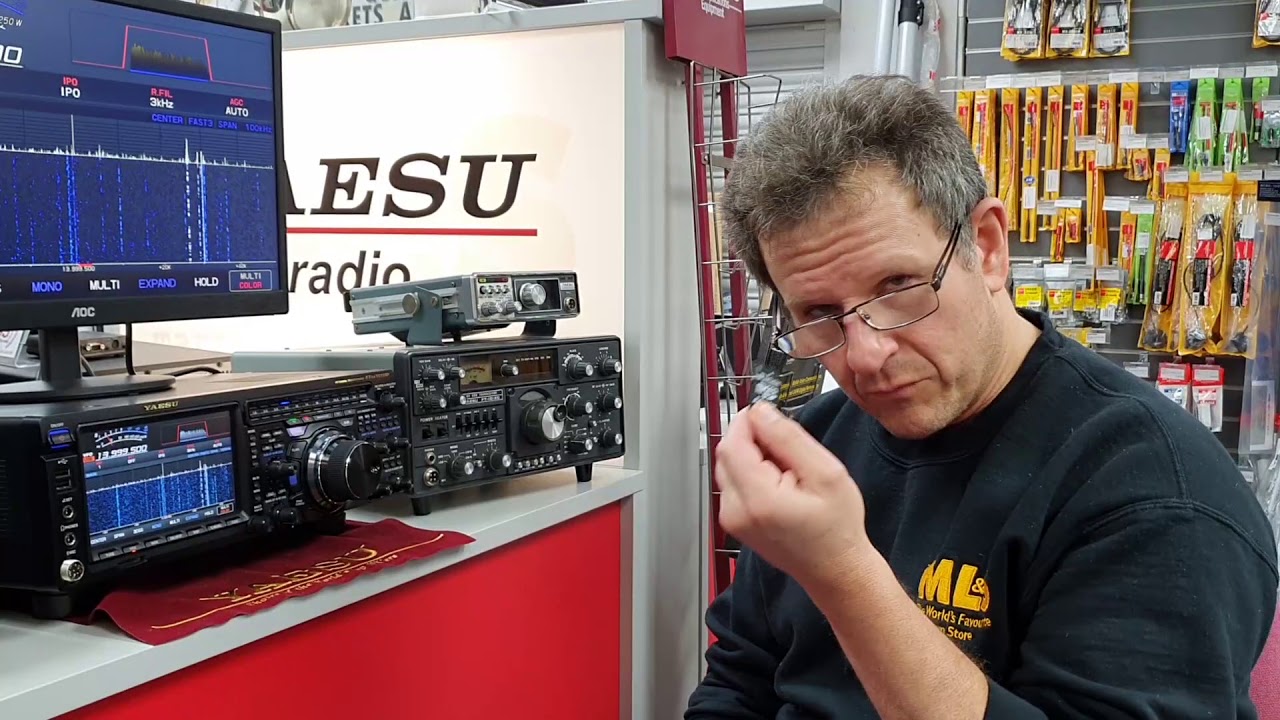ML&S Virtual Video Visit,  Episode 2  Mark shows how to update the Yaesu FTDX101 Firmware.