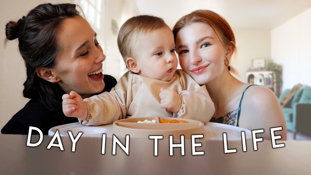 DAY IN THE LIFE OF BABY WITH 2 MOMS